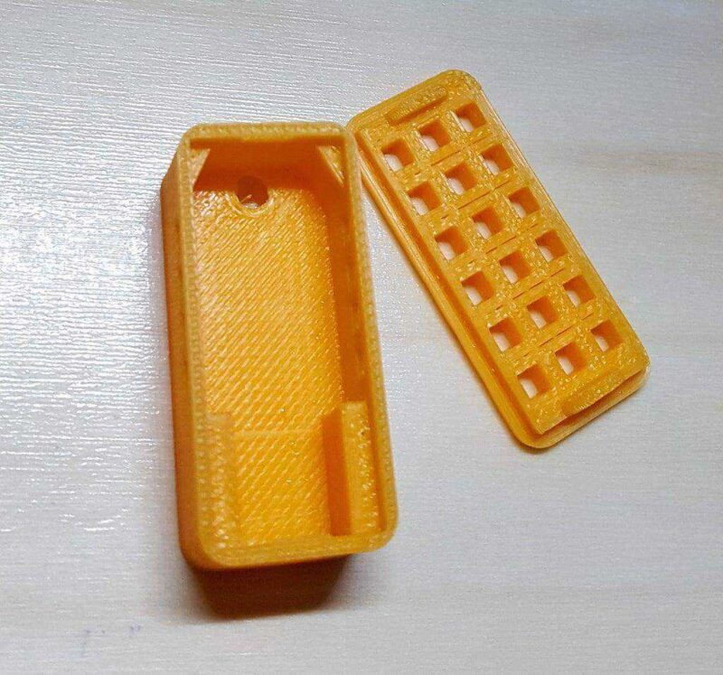Dht22 / Am2302 Dijital Sıcaklık Nem Sensörü Kutusu / Tutucu / Kapaklı Kılıf Plastik Aparat - Görsel 4