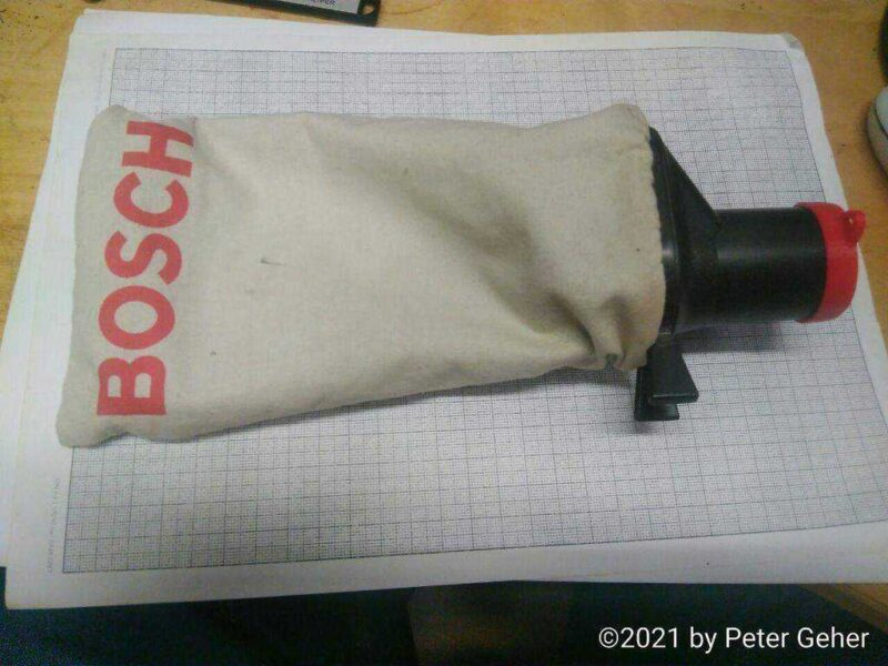 Bosch Dairesel Testere Toz Torbası Kapağı Plastik Aparat
