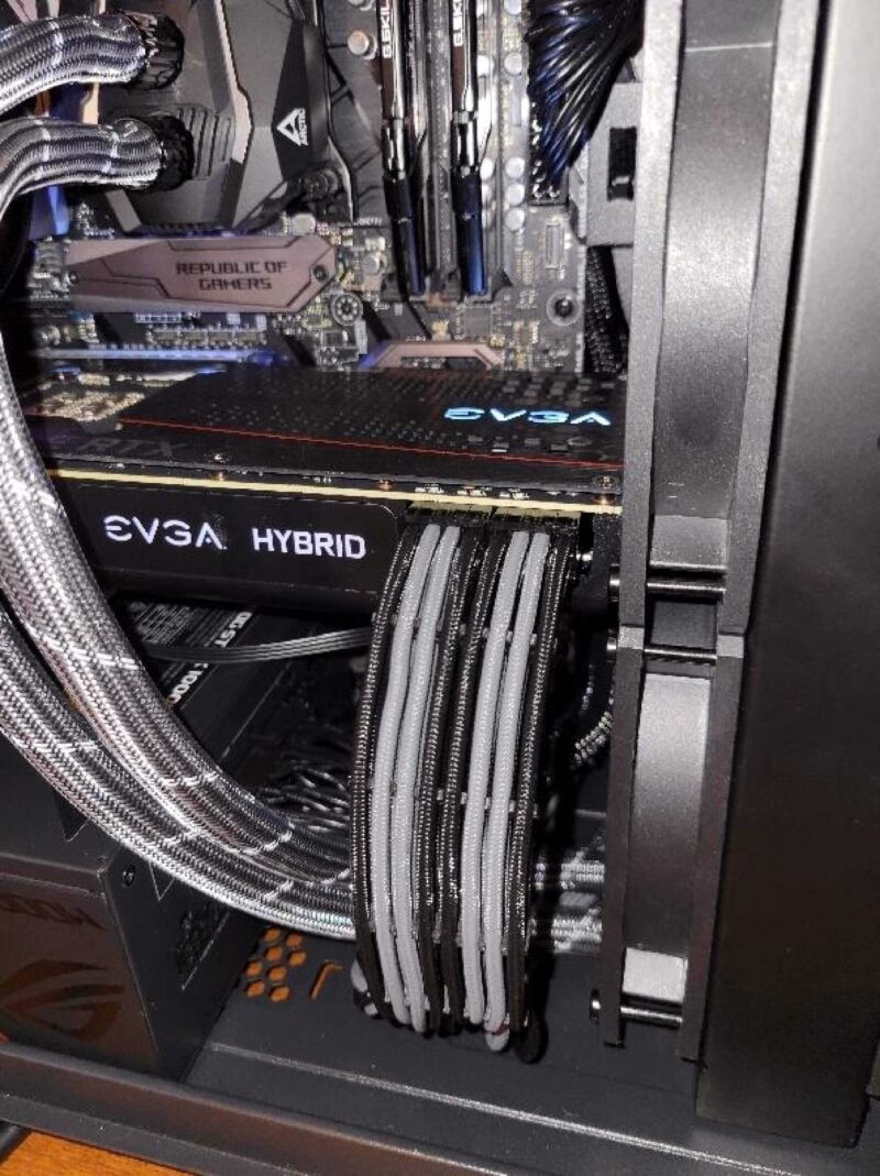 16 Pin Gpu Güç Kablosu Tarak Plastik Aparat - Görsel 3