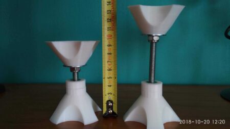 Destek De Meuble Réglable - Ayarlanabilir Mobilya Desteği Plastik Aparat