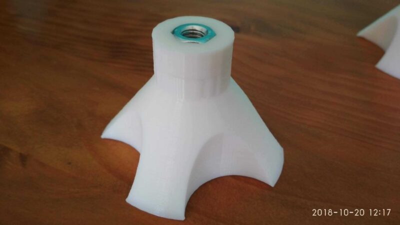 Destek De Meuble Réglable - Ayarlanabilir Mobilya Desteği Plastik Aparat - Görsel 4