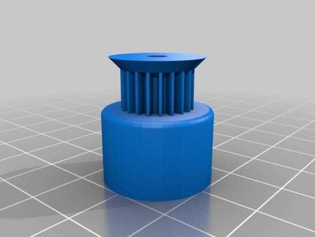 Gt2 Kasnağı 20 Diş 2Mm Motoshaft 3Mm Diş Dünyası 0.4 Plastik Aparat