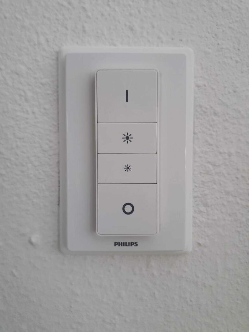 Philips Hue Dimmer Anahtarı Duvar Adaptörü Plastik Aparat