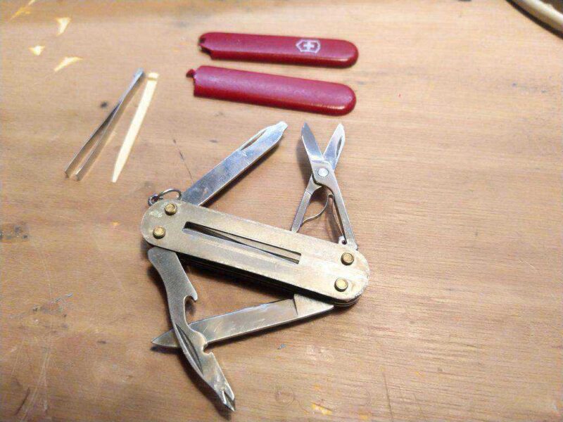 Victorinox Bıçağı Terazi 58Mm İsviçre Ordusu Plastik Aparat - Görsel 2
