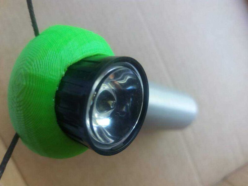 Grünkopf Greenhead Led Lamba 18650 Pil Plastik Aparat - Görsel 2