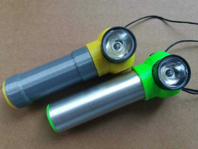 Grünkopf Greenhead Led Lamba 18650 Pil Plastik Aparat - Görsel 4