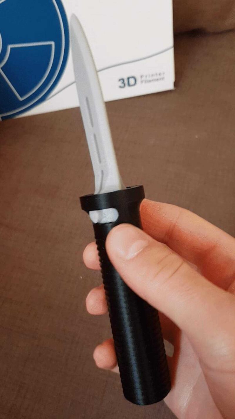 Balistik (Oyuncak) Bıçak Plastik Aparat - Görsel 2