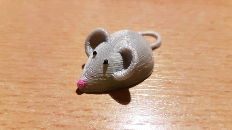 Fare Buzdolabı Magnet - Küçük Plastik Aparat