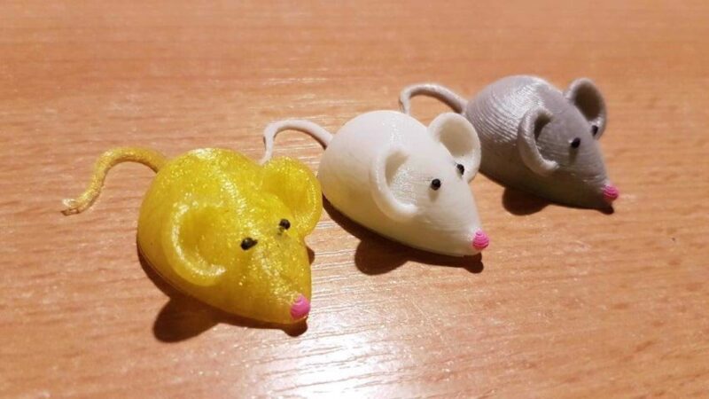 Fare Buzdolabı Magnet - Küçük Plastik Aparat - Görsel 2