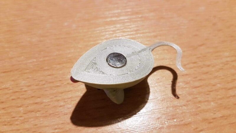 Fare Buzdolabı Magnet - Küçük Plastik Aparat - Görsel 3