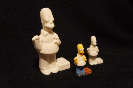Homer Simpson Çocuk Oyuncak  Süs Eşyası Dekoratif Biblo Masaüstü