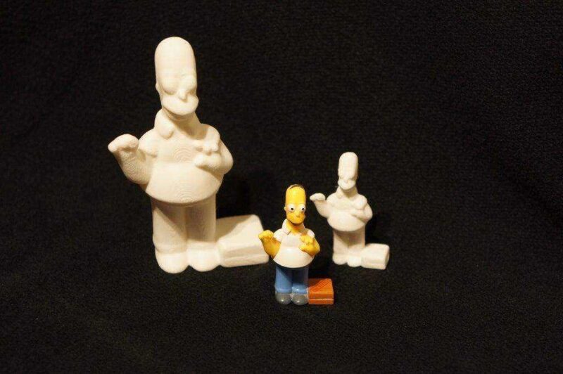 Homer Simpson Çocuk Oyuncak  Süs Eşyası Dekoratif Biblo Masaüstü - Görsel 3