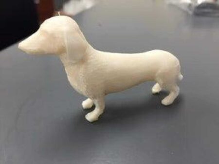 Dachshund - Desteklerle Yeniden Düzenlendi Organik Plastikten