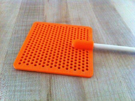 Sineklik Organik Plastikten Esnek Sinek Vurma Aparatı Kullanışlı
