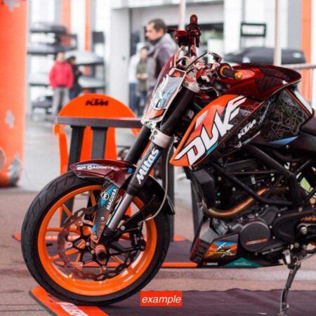 Ktm/Duke 200 (2011-15) Mx Maske Tutucu Plastik Aparat