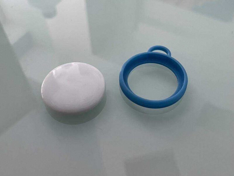 Airtag Anahtarlık Plastik Aparat - Görsel 3
