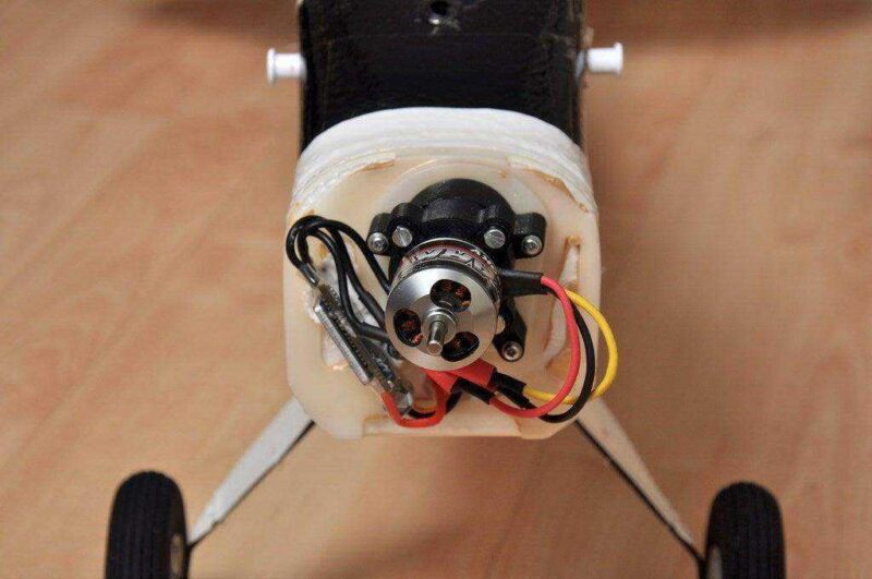 Turnigy Park450 Fırçasız 890Kv Rc Motor Montaj Adaptörü Plastik Aparat - Görsel 3