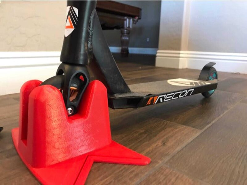 Elektrikli Scooter Ayakta Tutma Aparatı Koruma Kırılma Önleyici - Görsel 2
