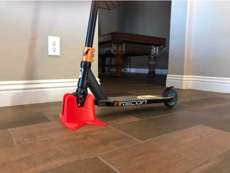 Elektrikli Scooter Ayakta Tutma Aparatı Koruma Kırılma Önleyici - Görsel 3