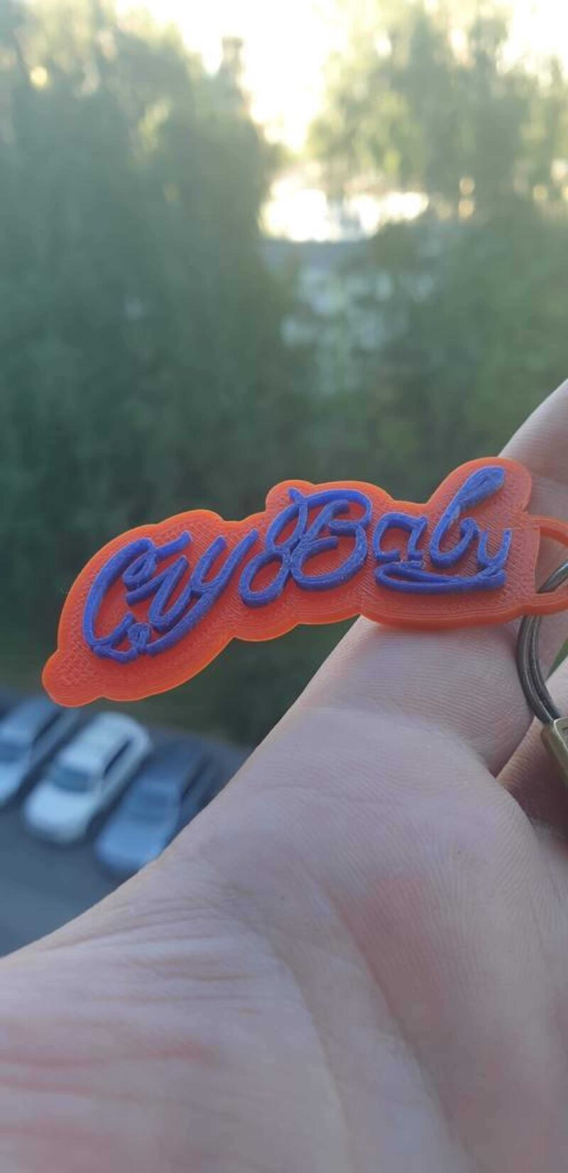 Lil Peep Crybaby Anahtarlık Plastik Aparat