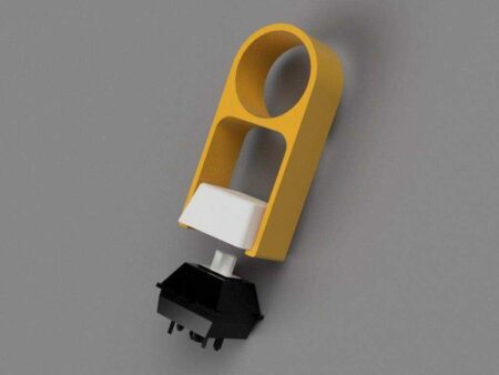 Klavye Keycap Çektirme Tutucu Aparat Organizer Organik Plastikten