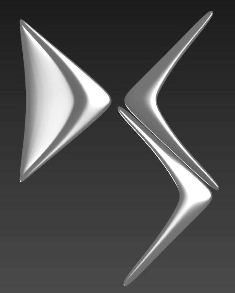 Citroën Ds Logosu Plastik Aparat - Görsel 2