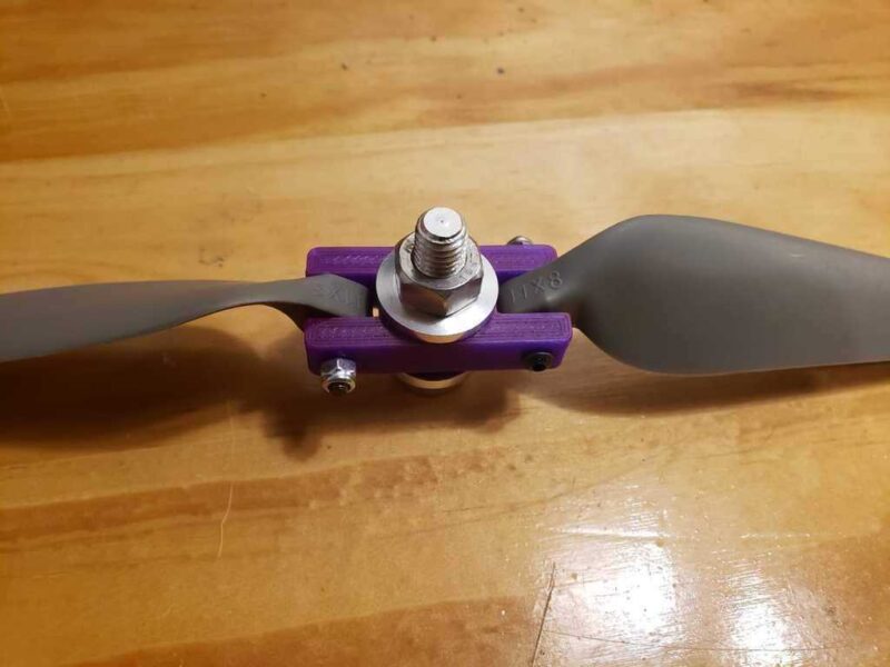 Katlanır Pervane Hub 8Mm - Gemfan Prop Plastik Aparat - Görsel 2