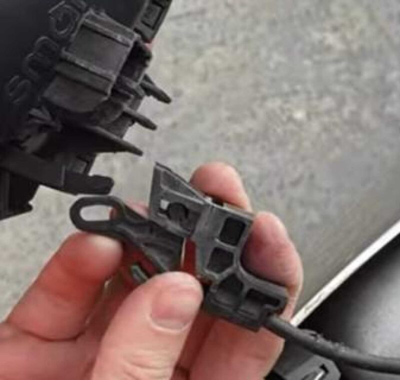 Akıllı Roadster Kapı Kolu Kablo Kolu Plastik Aparat - Görsel 2