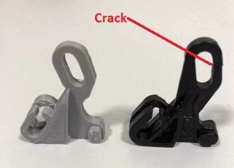 Akıllı Roadster Kapı Kolu Kablo Kolu Plastik Aparat - Görsel 3