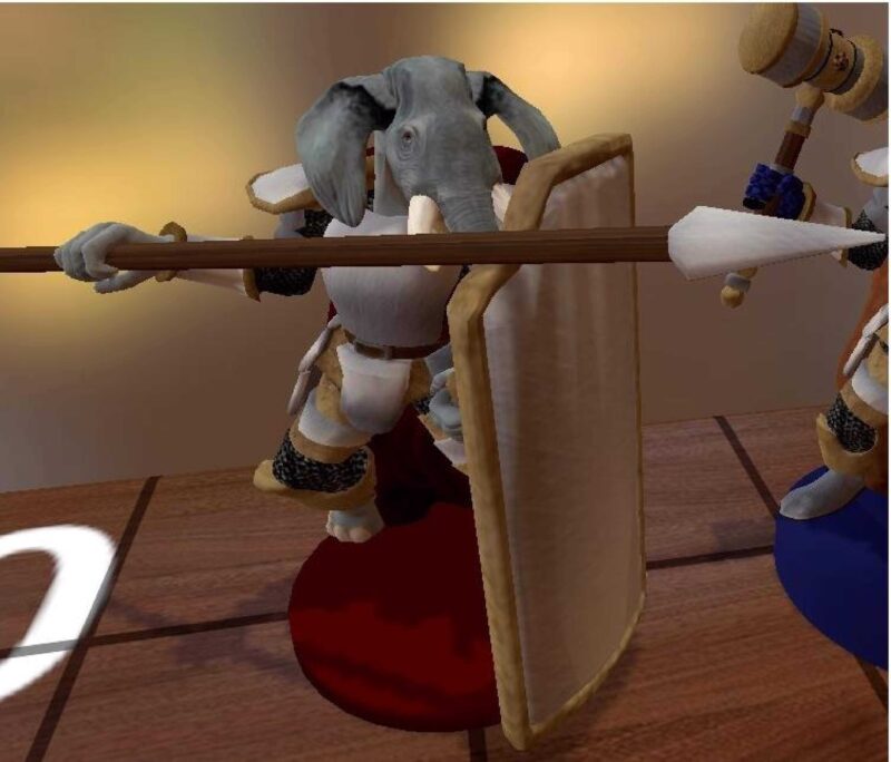 Dnd İçin Elephant Halk Plastik Aparat - Görsel 2