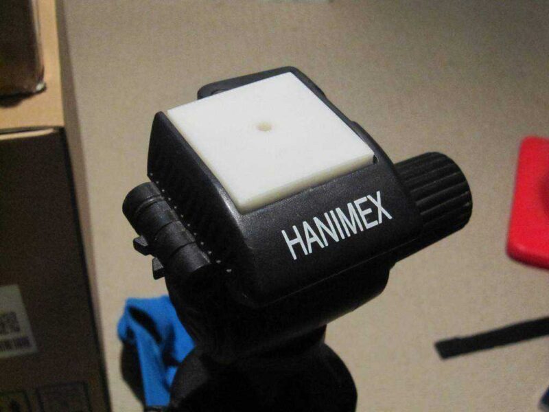 Hanimex Kamera Tripod Hızlı Yayın Plakası Plastik Aparat - Görsel 3