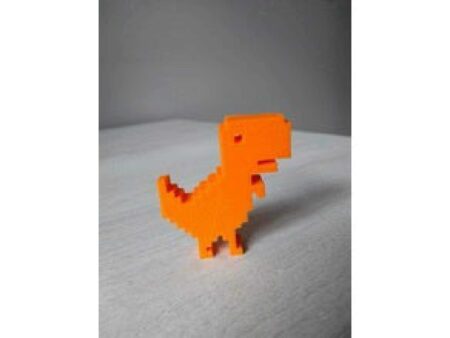 Dino Chrome Dekoratif Biblo Dekor Aksesuarı Hayvan Figürlü
