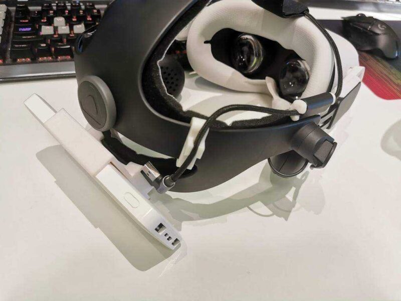 Oculus Quest 2 Vive Das Powerbank Ve Kablo Sahipleri Plastik Aparat - Görsel 2