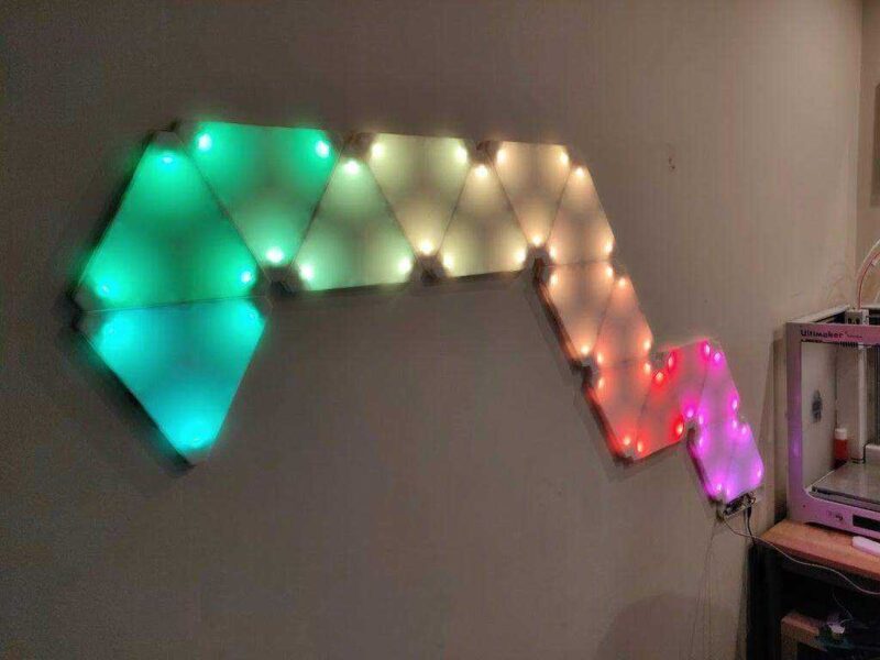 Moodlite.Co.Uk - Nanoleaf Klon Tasarım Ve Web Uygulaması Plastik Aparat - Görsel 2