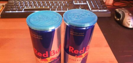 Ultrathin Red Bull Can Kapak - Ultra Dünner Red Bull Dose Deckel Plastik Aparat
