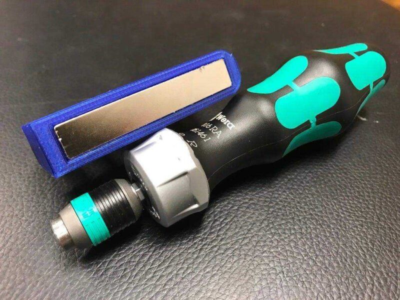 Hex Bits Ve Wera Cırcırlık Tornavida İçin Manyetik Hızlı Değişim Bit Tutucu Plastik Aparat - Görsel 2