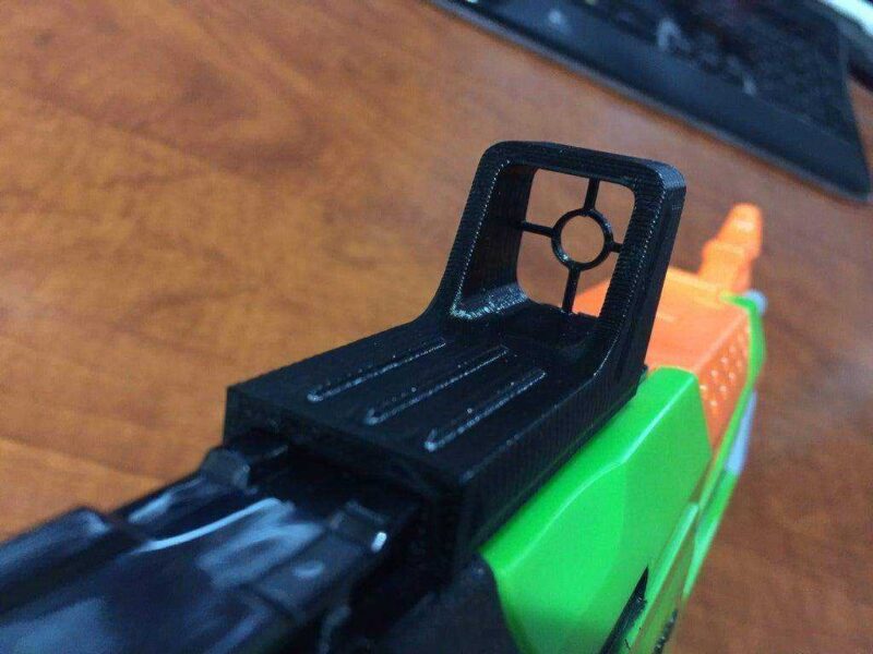 Nerf Sight Dürbün Ek Organik Plastikten Aksesuar Oyuncak  Aparatı - Görsel 2