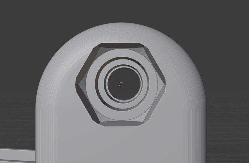 Dji Fpv Drone Gopro - Action Cam Mount (M5 Nut) Plastik Aparat - Görsel 2