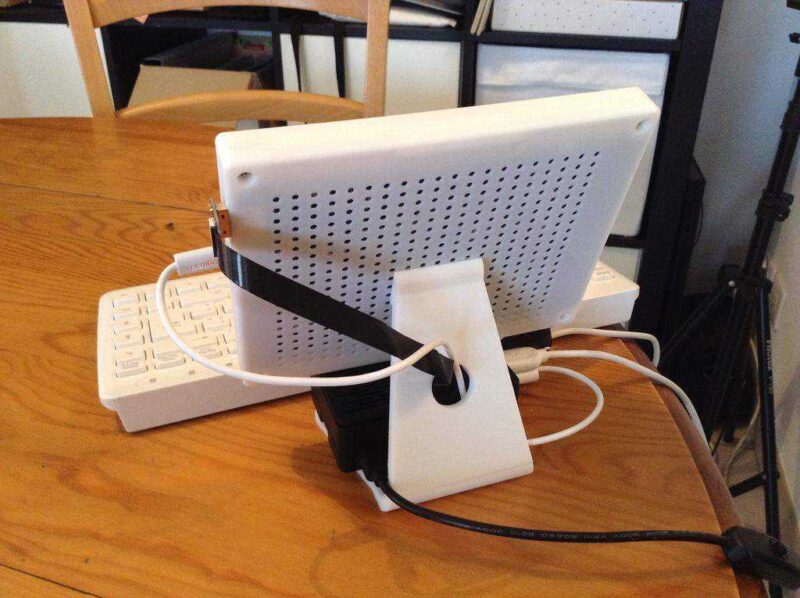 7-Inç Hdmi Lcd Kılıf İçin Raspberry Pimac Ayak Plastik Aparat