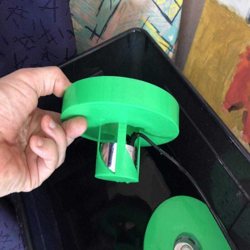 Ultrasonik Nemlendirici Sisleyici Mist Maker Mister İçin Floater Plastik Aparat - Görsel 3