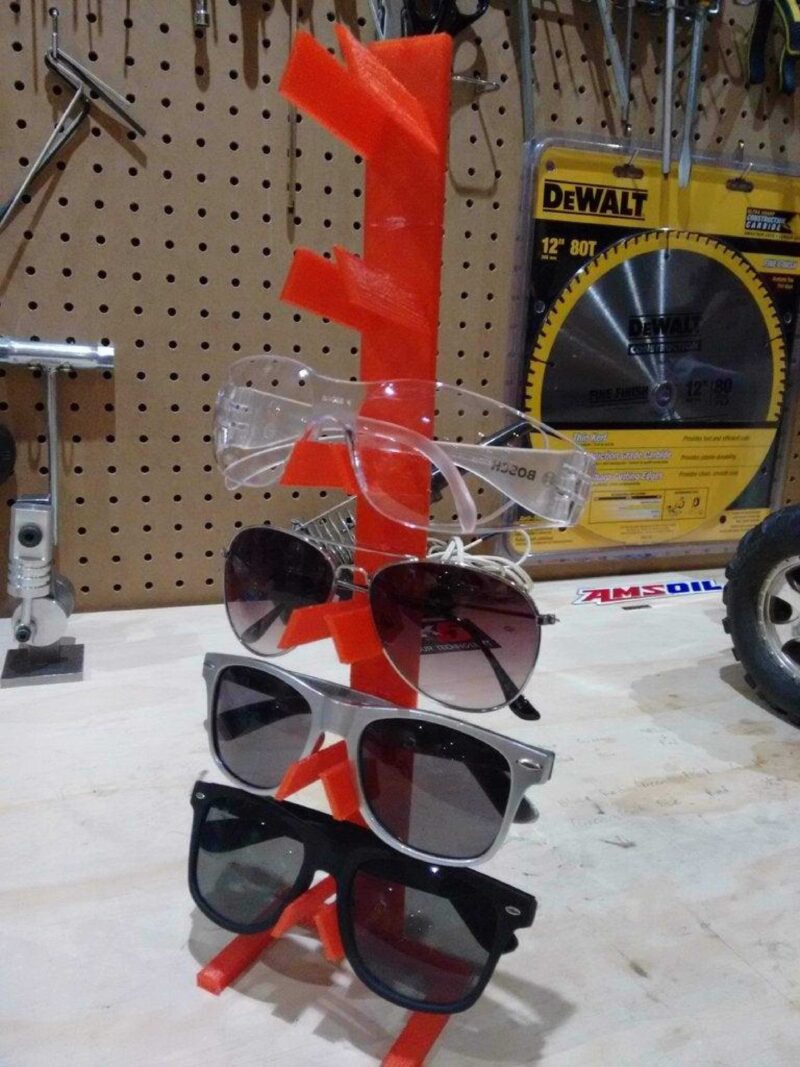 Sunglass Gözlük Gözlüklük Optik Masaüstü Tutucu Standı Aparatı - Görsel 4