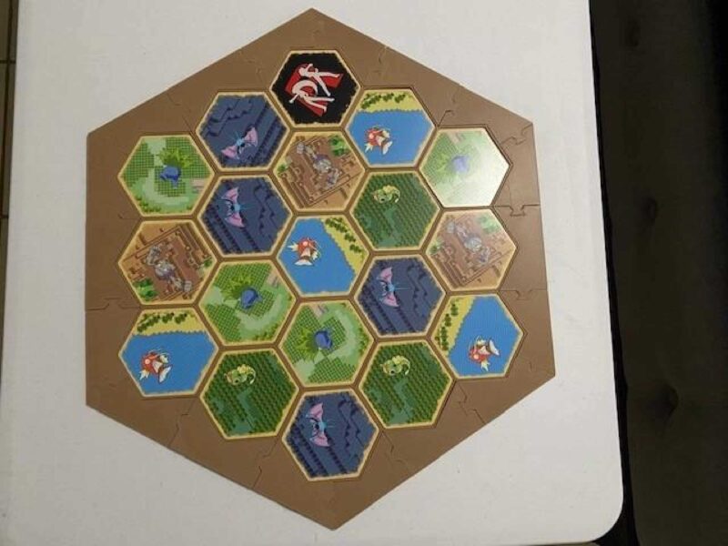 Altıgen Parçalar (Catan) Plastik Aparat - Görsel 2