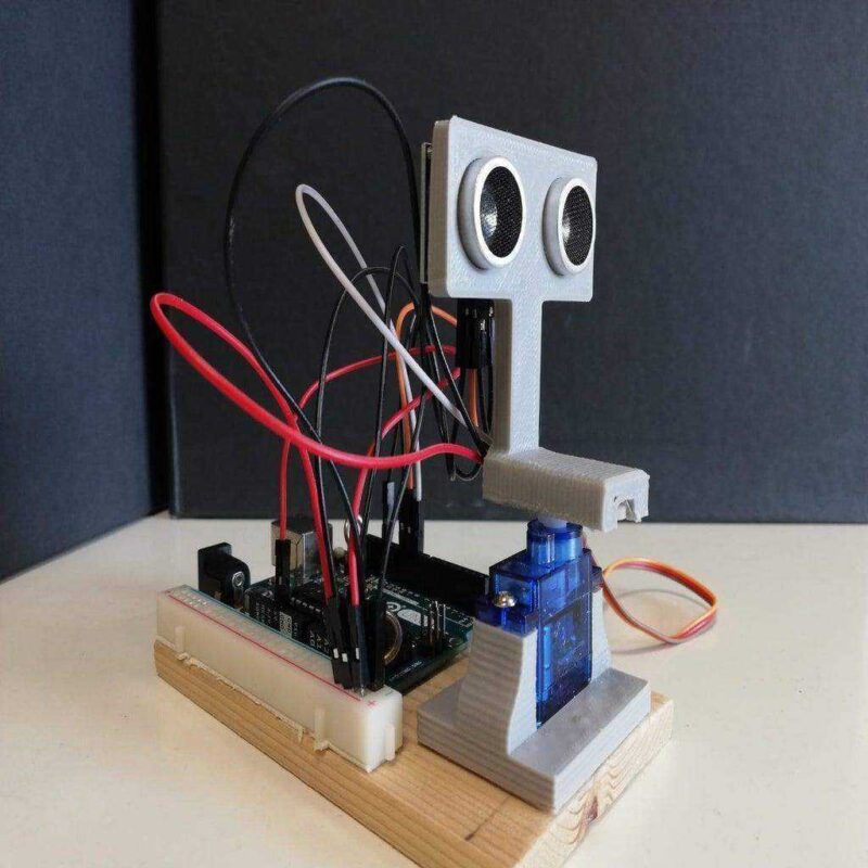 Arduino Ve İşleme İle Sonar Plastik Aparat - Görsel 2