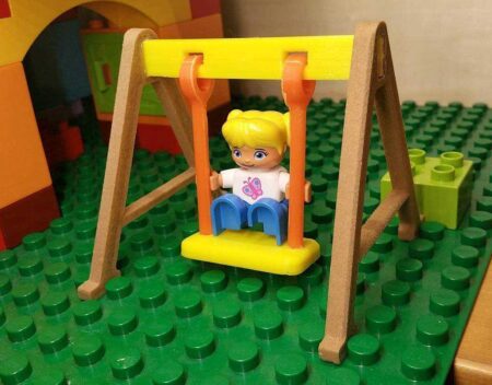 Lego Duplo Rakamları İçin Salıncak Plastik Aparat