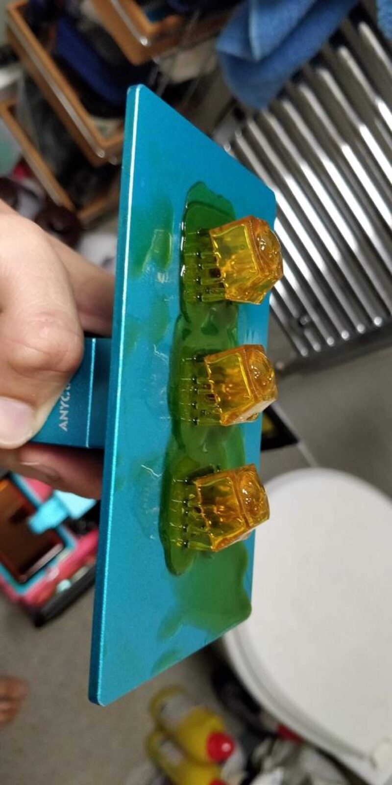 Spooky Balkabağı Keycaps (Kiraz Mx) Plastik Aparat - Görsel 2