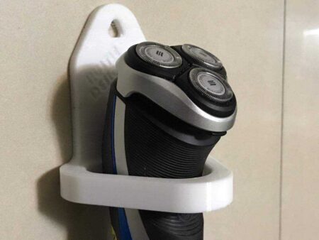 Elektrikli Tıraş Makinesi Duvar Tutucu Sadece Plastik Aparat
