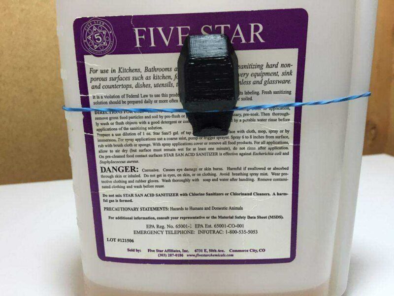 6 Ml Ölçüm Kabı - Star San - Homebrewing Dezenfektanı Ölçmek İçin Plastik Aparat - Görsel 3