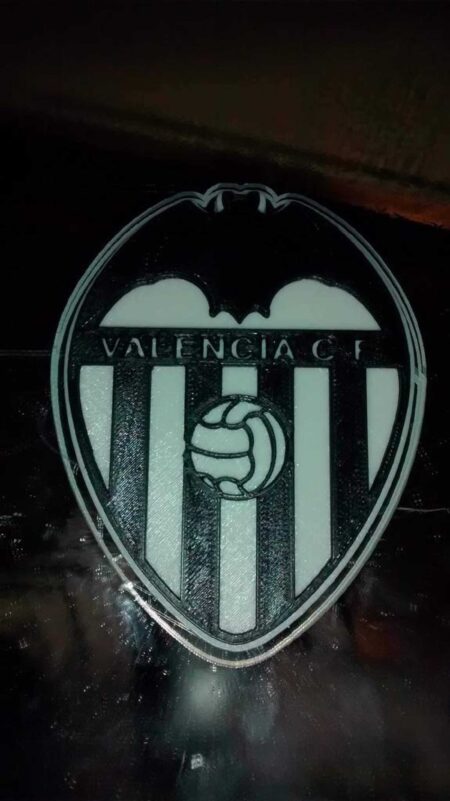 Escudo Valencia Fc 2 Renk Plastik Aparat