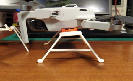 Dji Mini 2 - Katlanabilir İniş Takımı Plastik Aparat