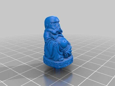 Düşünen Trooper Keycap Biblo Dekoratif Hediyelik Süs Eşyası Maket